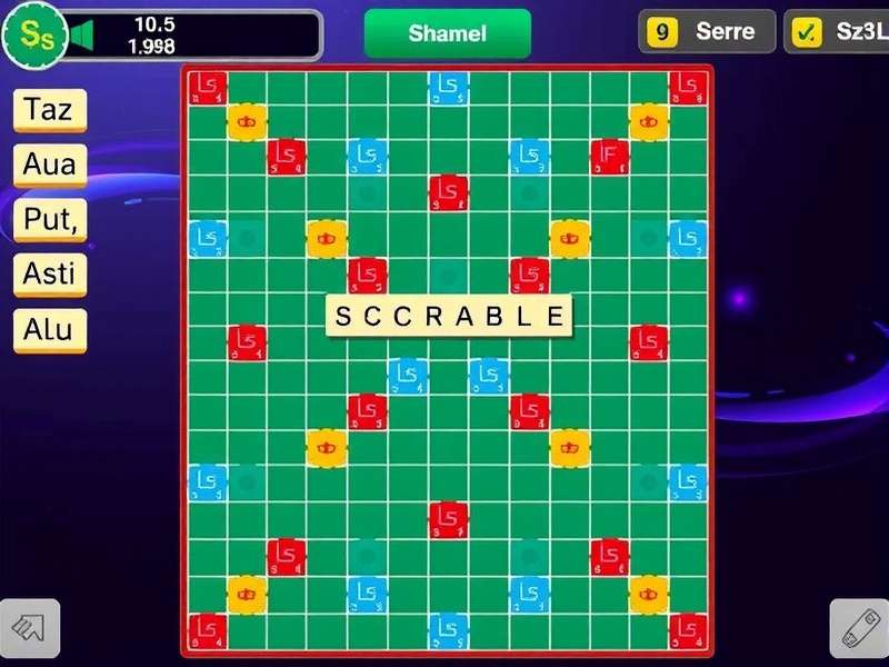 Hindi Scrabble Board